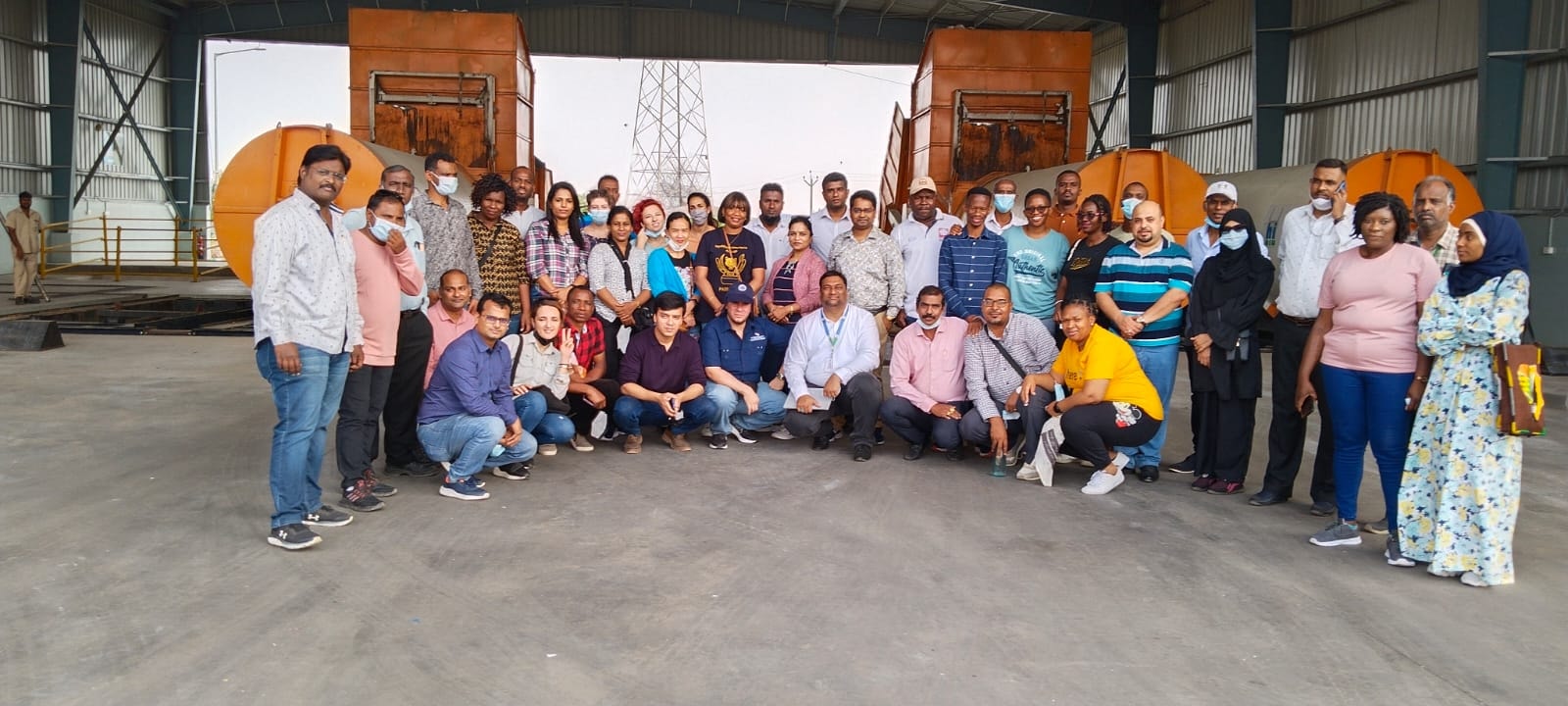 ITEC Team from EPTRI visit to ReSustainability Waste Transfer Station