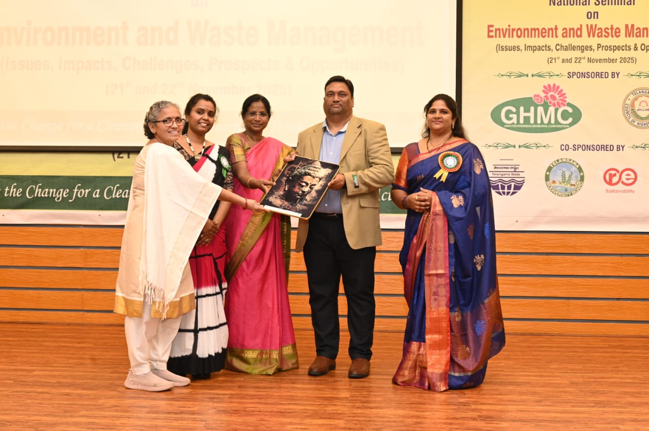 Guest of Honor appreciation from FCRI, Forest College & Research Institute, Telangana