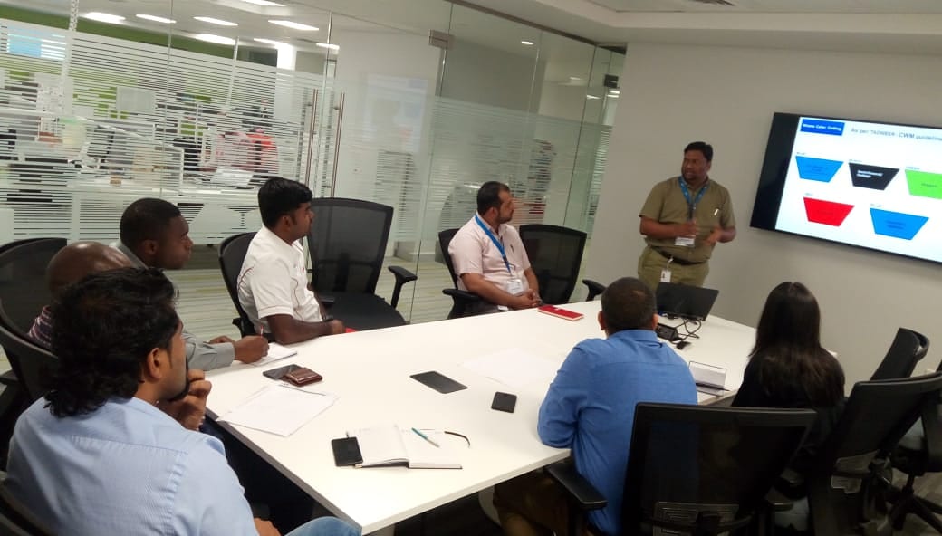 Client meeting in progress