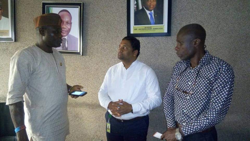 AIWMR representatives at an overseas engagement