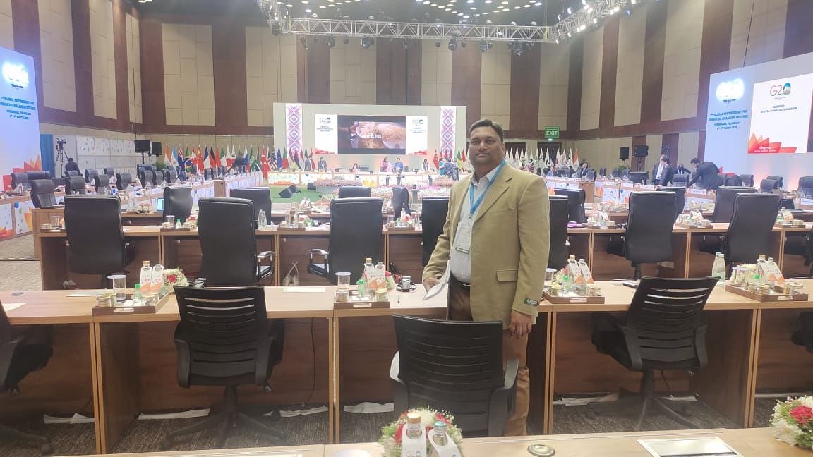 Participating in G 20 Climate Summit, HITEX, Hyderabad