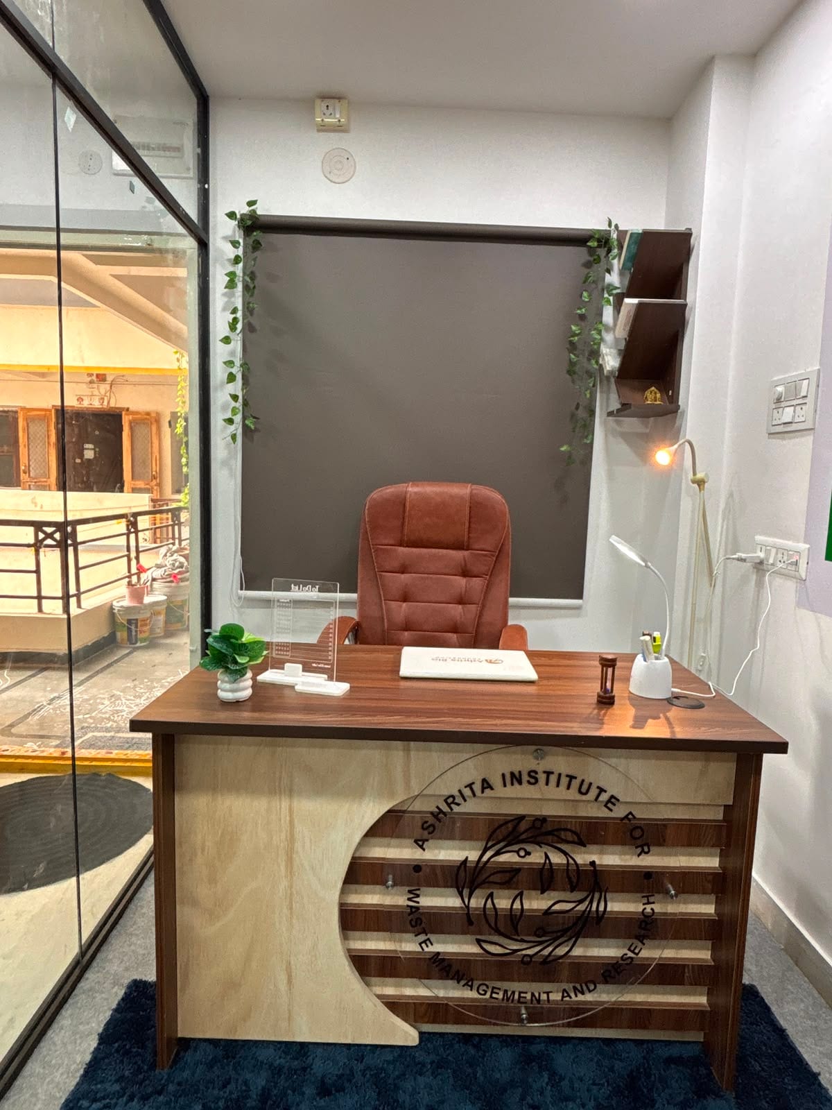 Interior of the AIWMR Hyderabad office